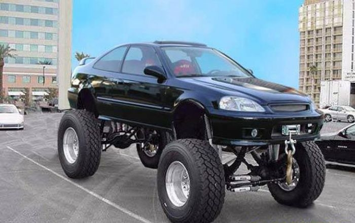 Honda Civic Honda Civic бигфут, внедорожник, джип