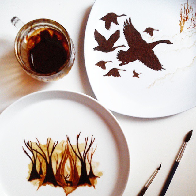 Кофейное искусство искусство, кофе