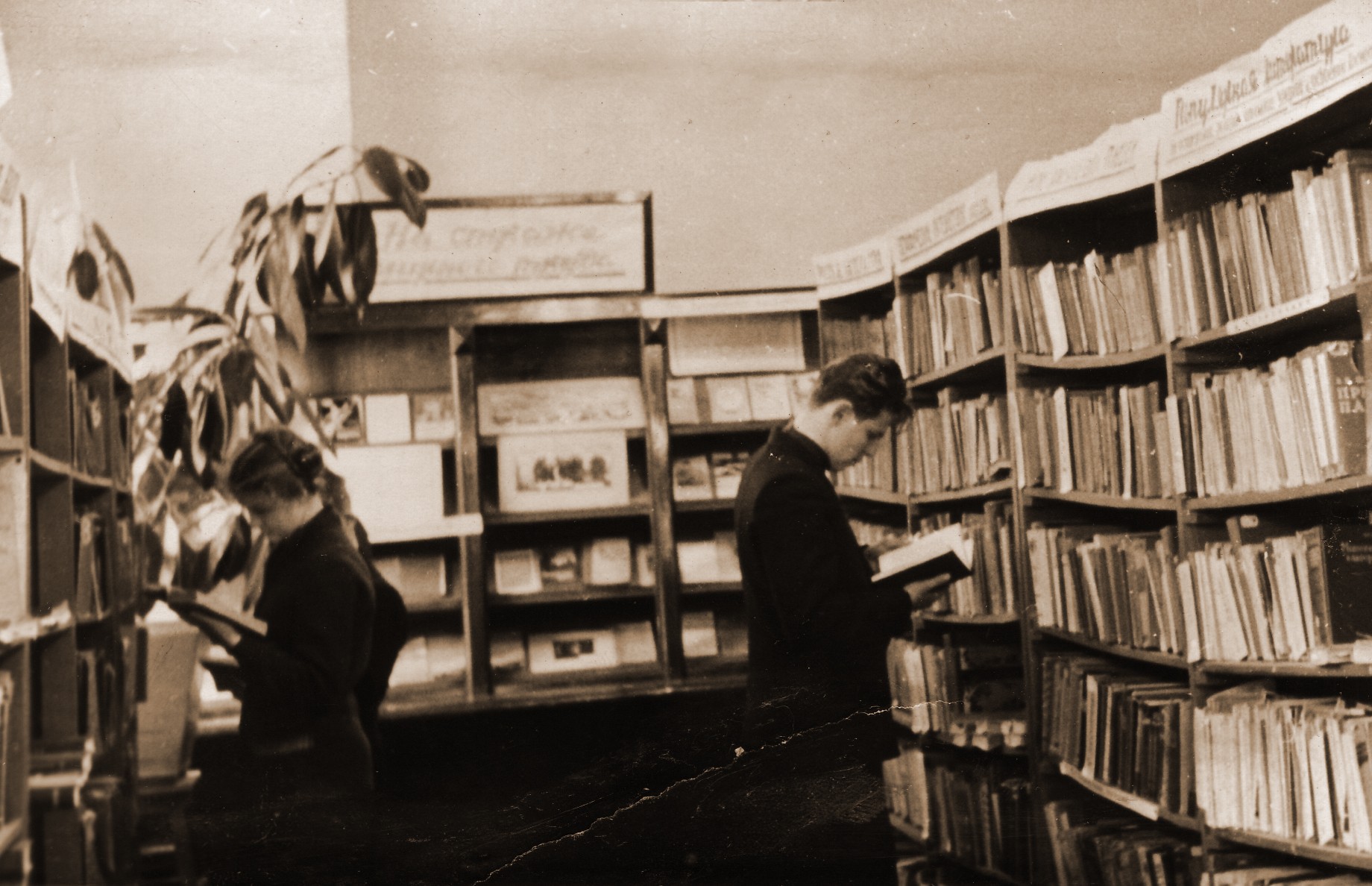 Библиотеки в 80-е годы