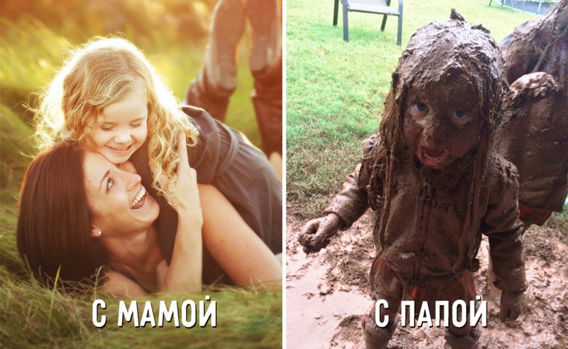 Совместная прогулка дети, родители, семья